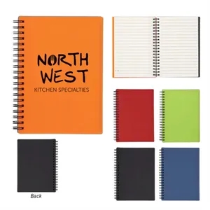 RUBBERY SPIRAL NOTEBOOK