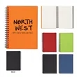 RUBBERY SPIRAL NOTEBOOK | https://www.bestnamebadges.com