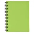 RUBBERY SPIRAL NOTEBOOK | https://www.bestnamebadges.com
