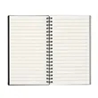 RUBBERY SPIRAL NOTEBOOK | https://www.bestnamebadges.com
