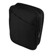 Hudson rPET Leatherette Tech Organizer | https://www.bestnamebadges.com