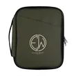 Hudson rPET Leatherette Tech Organizer | https://www.bestnamebadges.com