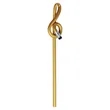 Colorful Music Note Treble Clef Pencil W/ Eraser | https://www.bestnamebadges.com
