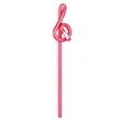 Colorful Music Note Treble Clef Pencil W/ Eraser | https://www.bestnamebadges.com