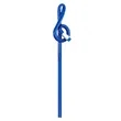 Colorful Music Note Treble Clef Pencil W/ Eraser | https://www.bestnamebadges.com