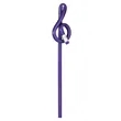Colorful Music Note Treble Clef Pencil W/ Eraser | https://www.bestnamebadges.com