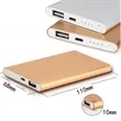 Ultra-thin Durable Metal Power Bank | https://www.bestnamebadges.com