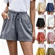 Loose Wide Leg Shorts | https://www.bestnamebadges.com