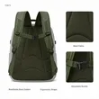 Large Capacity Badminton Backpack With Shoe Compartment | https://www.bestnamebadges.com
