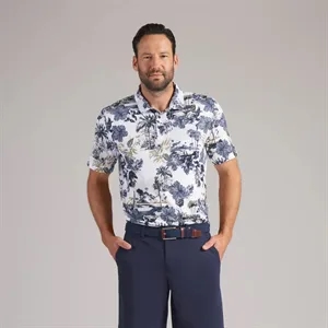 PUMA® Men's CLOUDSPUN Palm BN UPF 40 Golf Polo Shirt