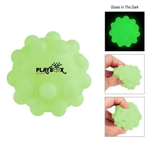 Glow-In-The-Dark Push Pop Ball | https://www.bestnamebadges.com