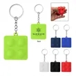 Push Pop Square Stress Reliever Keychain | https://www.bestnamebadges.com