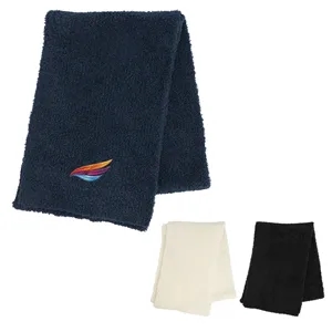 Fuzzy rPET Scarf | https://www.bestnamebadges.com