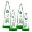 Goderich VividPrint™ Award on Base - Green | https://www.bestnamebadges.com
