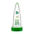 Goderich VividPrint™ Award on Base - Green | https://www.bestnamebadges.com