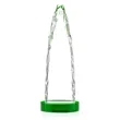 Goderich VividPrint™ Award on Base - Green | https://www.bestnamebadges.com