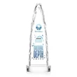 Goderich VividPrint™ Award on Base - Clear | https://www.bestnamebadges.com