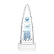 Goderich VividPrint™ Award on Base - White | https://www.bestnamebadges.com
