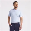 PUMA® Men's MATTR Houndstooth Golf Polo with Custom Logo | https://www.bestnamebadges.com