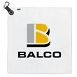 Magnetic rPET Golf Towel | https://www.bestnamebadges.com