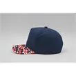 5 Panel Two Tone Camo Cap | https://www.bestnamebadges.com