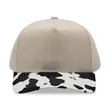 5 Panel Two Tone Camo Cap | https://www.bestnamebadges.com
