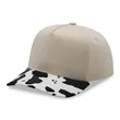 5 Panel Two Tone Camo Cap | https://www.bestnamebadges.com