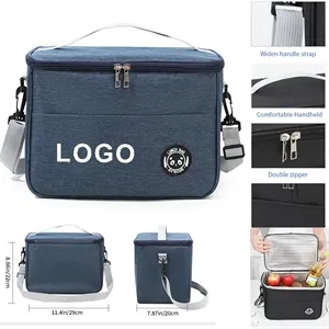 Double Layer Insulated Cooler Bag