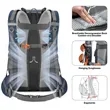 40L Hiking Backpack | https://www.bestnamebadges.com