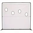 8.5' FrameWorx Quad Face Cutout Kit | https://www.bestnamebadges.com