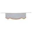 3' x 10' Parade Banner Scallop Bottom Kit w/Gold Fringe | https://www.bestnamebadges.com