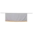 3' x 8' Parade Banner Straight Bottom Kit w/Gold Fringe | https://www.bestnamebadges.com
