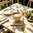 4" Full Color Square Ceramic Coaster W/ Cork Base | https://www.bestnamebadges.com