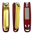 Portable Stainless Steel Sharp Nail Clippers W/ File | https://www.bestnamebadges.com
