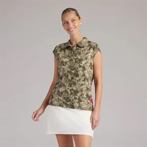 PUMA® Women's Volition CLOUDSPUN Camo Golf Polo Shirt