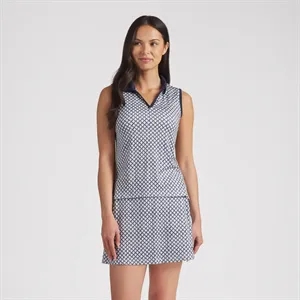 PUMA® Women's Club Sleeveless Golf Polo with Custom Logo