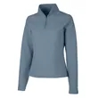 Women's TexturKnit™ Quarter Zip Pullover | https://www.bestnamebadges.com