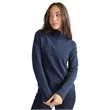 Women's TexturKnit™ Quarter Zip Pullover | https://www.bestnamebadges.com