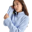 Women's TexturKnit™ Quarter Zip Pullover | https://www.bestnamebadges.com