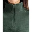 Women's TexturKnit™ Quarter Zip Pullover | https://www.bestnamebadges.com