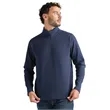 Men's TexturKnit™ Quarter Zip Pullover | https://www.bestnamebadges.com