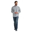 Men's TexturKnit™ Quarter Zip Pullover | https://www.bestnamebadges.com