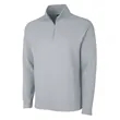 Men's TexturKnit™ Quarter Zip Pullover | https://www.bestnamebadges.com