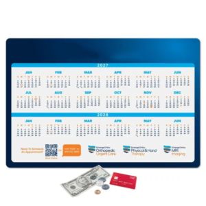 Heavy Duty Calendar Counter Mat-12" x 18" x 1/16"