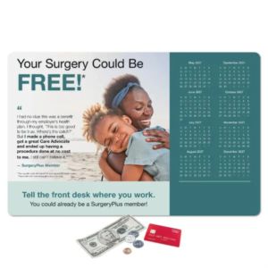Heavy Duty Calendar Counter Mat-11" x 17" x 1/16"