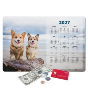 Heavy Duty Calendar Counter Mat-10" x 15" x 1/8"