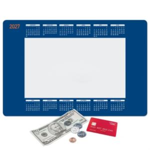 Ultra Thin Window Calendar Counter Mat-10" x 15" x .015"