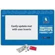 Window Calendar Counter Mat-12" x 18" x 1/8" | https://www.bestnamebadges.com