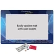 Window Calendar Counter Mat-11" x 17" x 1/8" | https://www.bestnamebadges.com