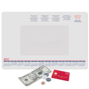 Window Calendar Counter Mat-10" x 15" x 1/8"